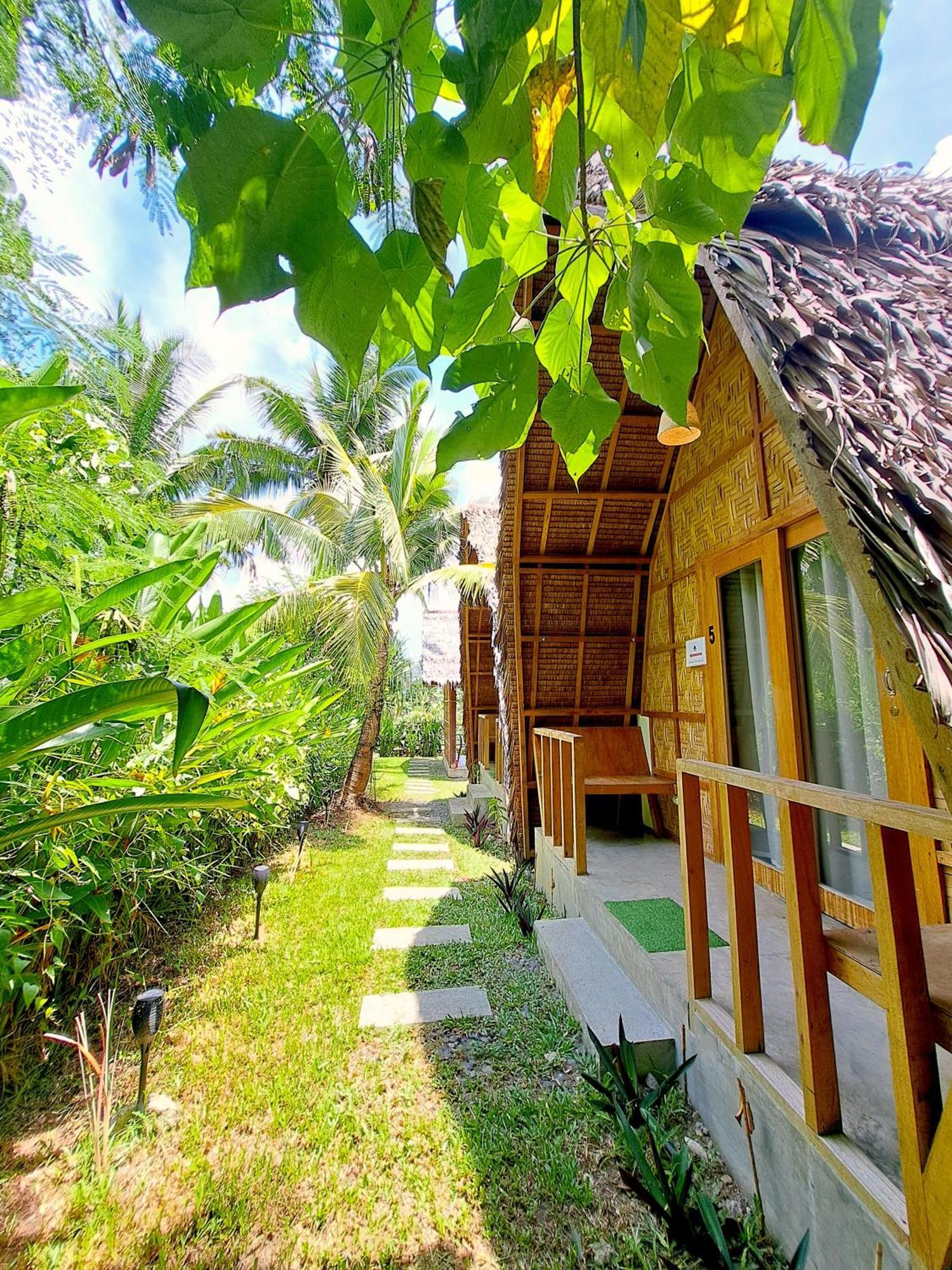 Villa Triangle Palms Siargao General Luna  Exterior foto